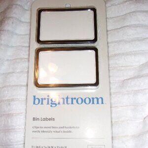 New Brightroom Bin Labels Clips Laundry Organization